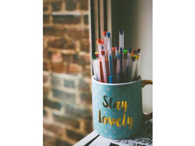 Taza para lápices