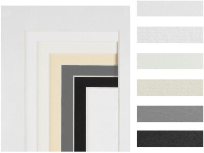 Passe-partout op maat voor lijsten