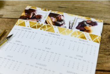 Ideas para diseñar tu propio calendario fotográfico - ¿Diseña tu propio calendario fotográfico? Nuestras ideas