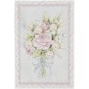 Tarjeta de cuentas FLORES 10x15 cm