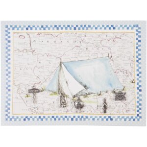 Tarjeta con etiquetas WORLDTRAVELER 18x13 cm