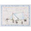 Tarjeta con etiquetas WORLDTRAVELER 18x13 cm