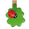 Clips para notas Mariquita en hoja 3,5 cm 8 piezas