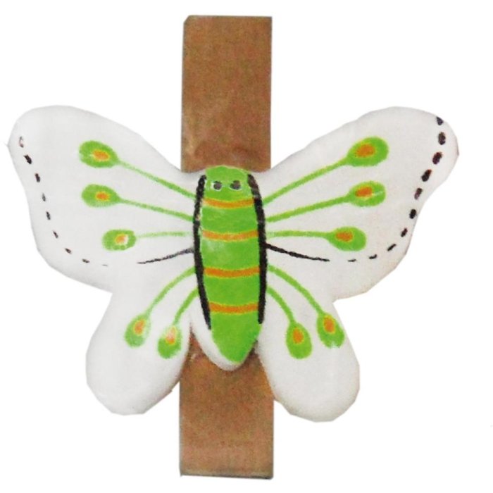 Nota clips SCHMETTERLING 3,5 cm verde