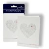 Tarjeta de invitación Love 5 tarjetas con sobre