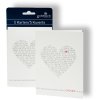 Tarjeta de agradecimiento Love Pack de 5 C6