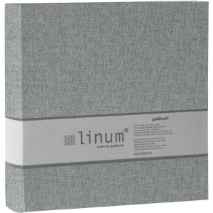 Goldbuch Linen Stock Album Linum 200 fotos 10x15 cm gris