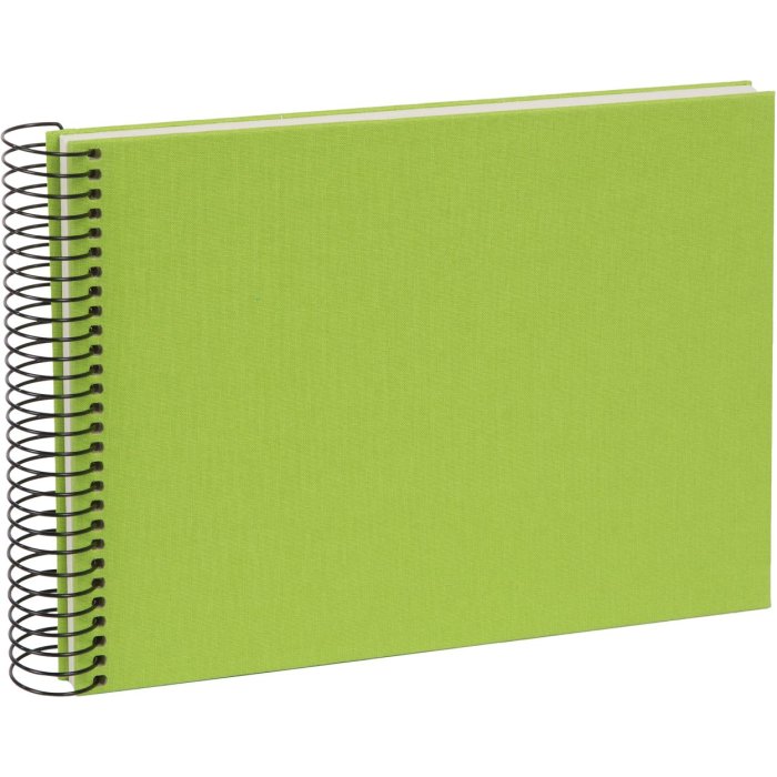 Goldbuch Álbum espiral Bella Vista verde 25x17 cm 40 páginas blancas