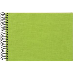 Goldbuch Álbum espiral Bella Vista verde 25x17 cm 40 páginas blancas