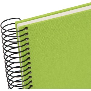 Goldbuch Álbum espiral Bella Vista verde 25x17 cm 40 páginas blancas