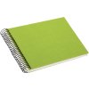 Goldbuch Álbum espiral Bella Vista verde 25x17 cm 40 páginas blancas