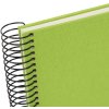 Goldbuch Álbum espiral Bella Vista verde 25x17 cm 40 páginas blancas