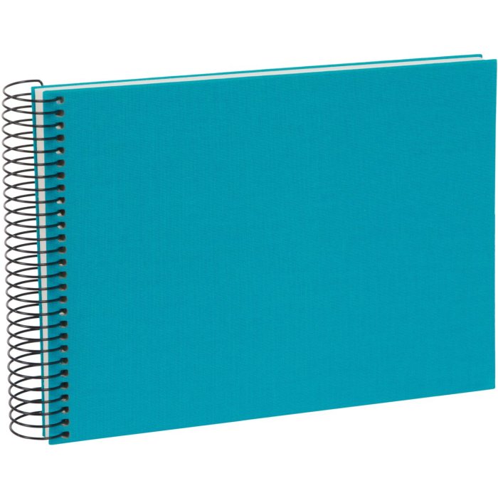 Goldbuch Álbum espiral Bella Vista turquesa 25x17 cm 40 páginas blancas