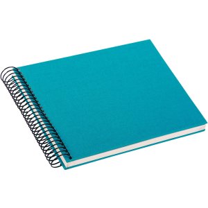Goldbuch Álbum espiral Bella Vista turquesa 25x17 cm 40 páginas blancas