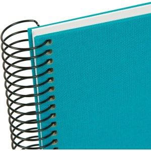 Goldbuch Álbum espiral Bella Vista turquesa 25x17 cm 40 páginas blancas