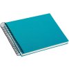 Goldbuch Álbum espiral Bella Vista turquesa 25x17 cm 40 páginas blancas