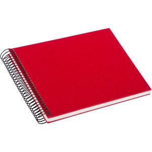Goldbuch Álbum espiral Bella Vista rojo 25x17 cm 40 páginas blancas