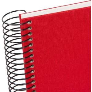 Goldbuch Álbum espiral Bella Vista rojo 25x17 cm 40 páginas blancas