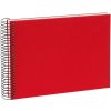 Goldbuch Álbum espiral Bella Vista rojo 25x17 cm 40 páginas blancas