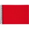 Goldbuch Álbum espiral Bella Vista rojo 25x17 cm 40 páginas blancas