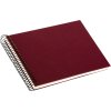 Goldbuch Álbum espiral Bella Vista burdeos 25x17 cm 40 páginas blancas