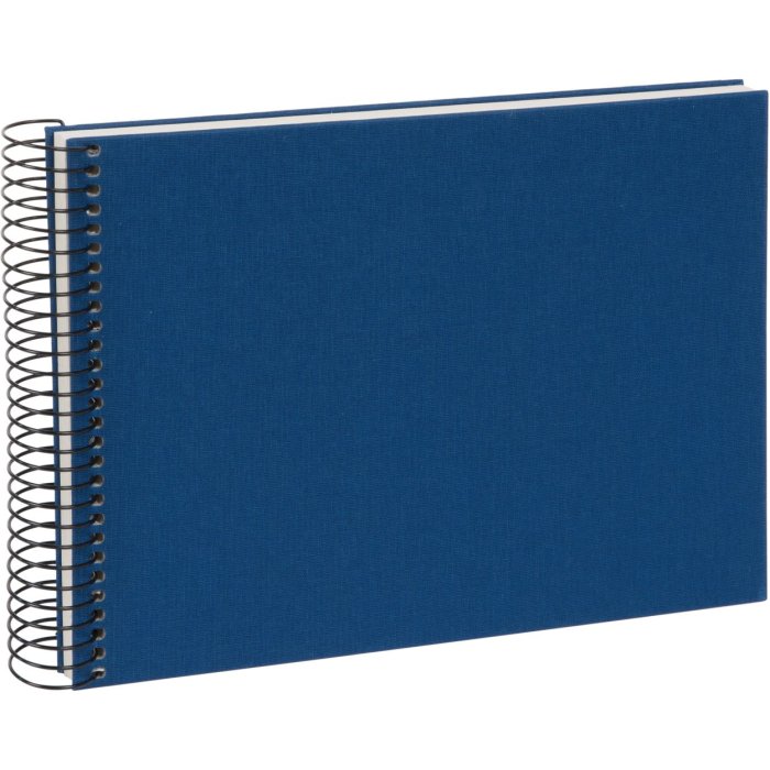 Goldbuch Álbum espiral Bella Vista azul 25x17 cm 40 páginas blancas