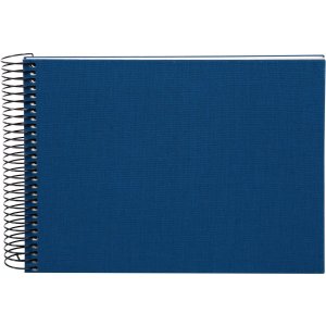 Goldbuch Álbum espiral Bella Vista azul 25x17 cm 40 páginas blancas