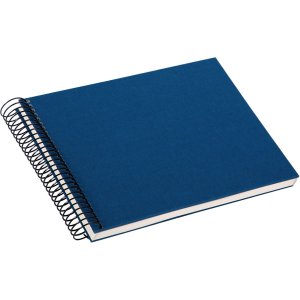 Goldbuch Álbum espiral Bella Vista azul 25x17 cm 40 páginas blancas