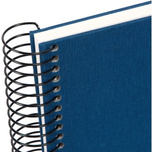 Goldbuch Álbum espiral Bella Vista azul 25x17 cm 40 páginas blancas