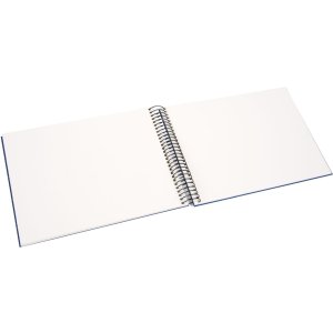 Goldbuch Álbum espiral Bella Vista azul 25x17 cm 40 páginas blancas