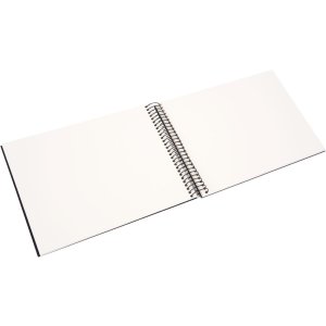Goldbuch Álbum espiral Bella Vista negro 25x17 cm 40 páginas blancas