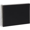 Goldbuch Álbum espiral Bella Vista negro 25x17 cm 40 páginas blancas