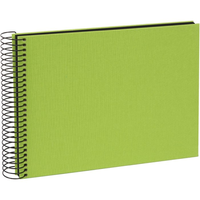 Goldbuch Álbum espiral Bella Vista verde 25x17 cm 40 páginas negras