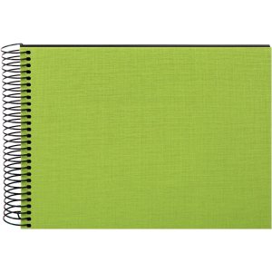Goldbuch Álbum espiral Bella Vista verde 25x17 cm 40 páginas negras