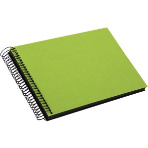Goldbuch Álbum espiral Bella Vista verde 25x17 cm 40 páginas negras