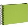 Goldbuch Álbum espiral Bella Vista verde 25x17 cm 40 páginas negras