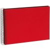 Goldbuch Álbum espiral Bella Vista rojo 25x17 cm 40 páginas negras