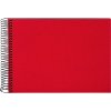 Goldbuch Álbum espiral Bella Vista rojo 25x17 cm 40 páginas negras