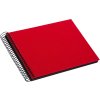 Goldbuch Álbum espiral Bella Vista rojo 25x17 cm 40 páginas negras