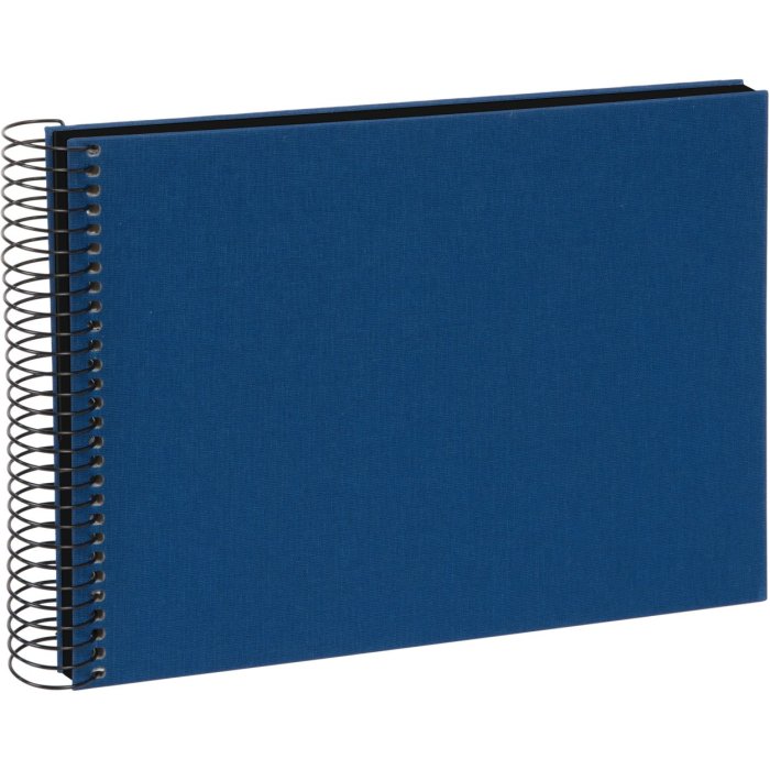 Goldbuch Álbum espiral Bella Vista azul 25x17 cm 40 páginas negras