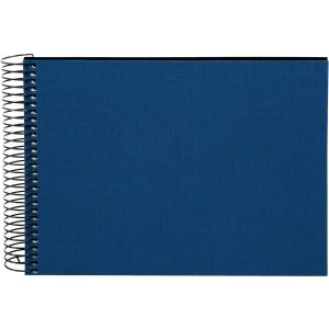 Goldbuch Álbum espiral Bella Vista azul 25x17 cm 40 páginas negras