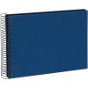 Goldbuch Álbum espiral Bella Vista azul 25x17 cm 40 páginas negras