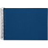 Goldbuch Álbum espiral Bella Vista azul 25x17 cm 40 páginas negras
