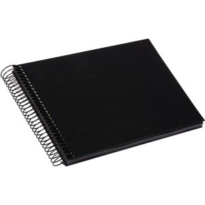 Goldbuch Álbum espiral Bella Vista negro 25x17 cm 40 páginas negras