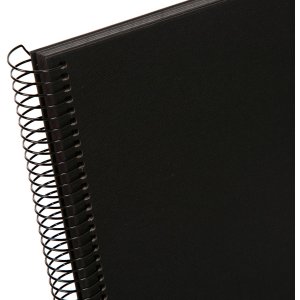 Goldbuch Álbum espiral Bella Vista negro 25x17 cm 40 páginas negras