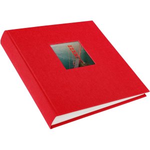 Goldbuch Álbum de Fotos Bella Vista rojo 25x25 cm 60 páginas blancas