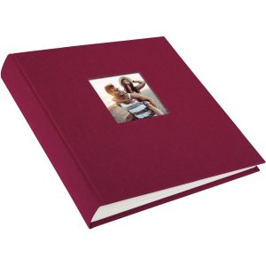 Goldbuch Álbum de Fotos Bella Vista burdeos 25x25 cm 60 páginas blancas