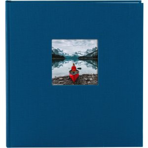 Goldbuch Álbum de Fotos Bella Vista azul 25x25 cm 60 páginas blancas