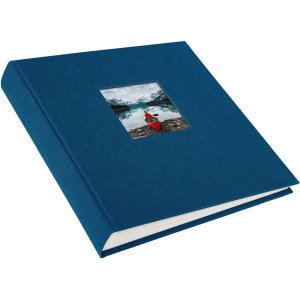 Goldbuch Álbum de Fotos Bella Vista azul 25x25 cm 60 páginas blancas