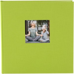 Goldbuch Álbum de Fotos Bella Vista verde 25x25 cm 60 páginas blancas